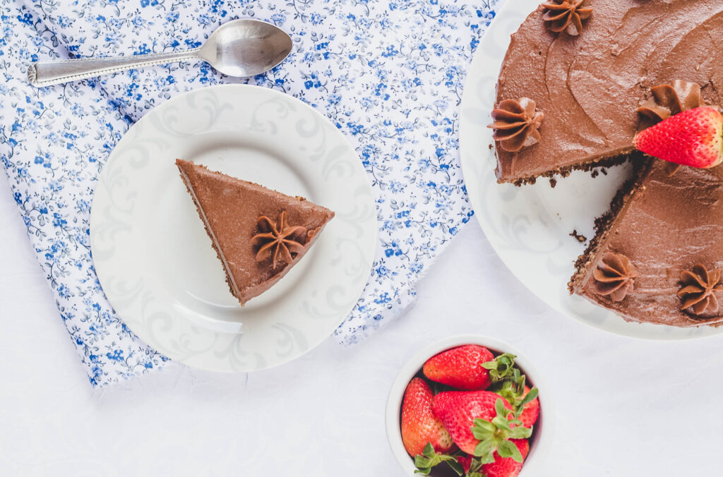 torta de chocolate saludable y facil